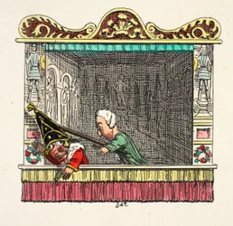 Punch being hit from behind by the Doctor from 